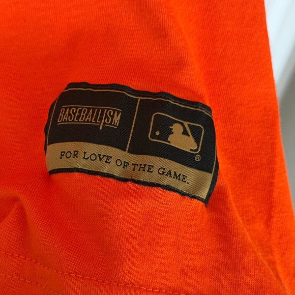 Bold Orange Graphic Tee with Pocket San Francisco Giants - Picture 4 of 7